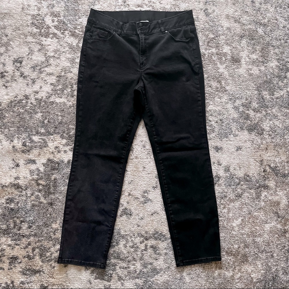 Lane Bryant High-Rise Essential Stretch Straight Jeans